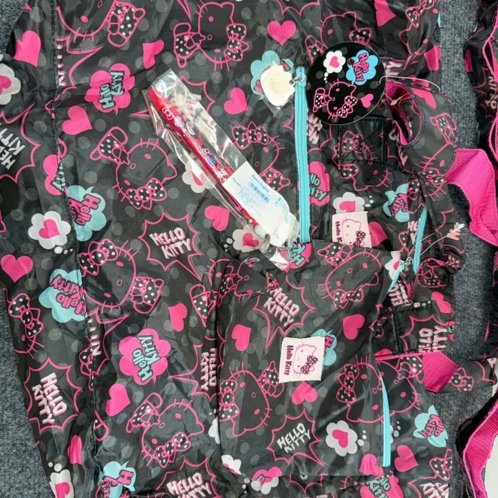Hello Kitty Black and Pink Baby Bag